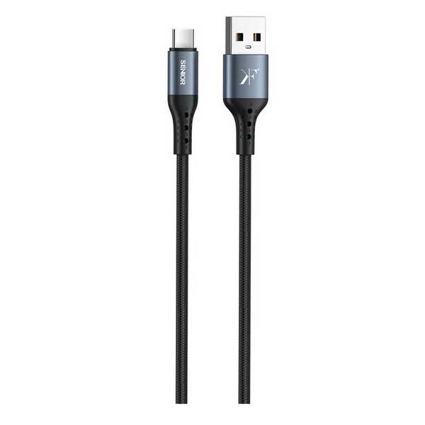 کابل شارژ تایپ سی کی اف سنیور مدل KF Senior S88-T Type-C Cable