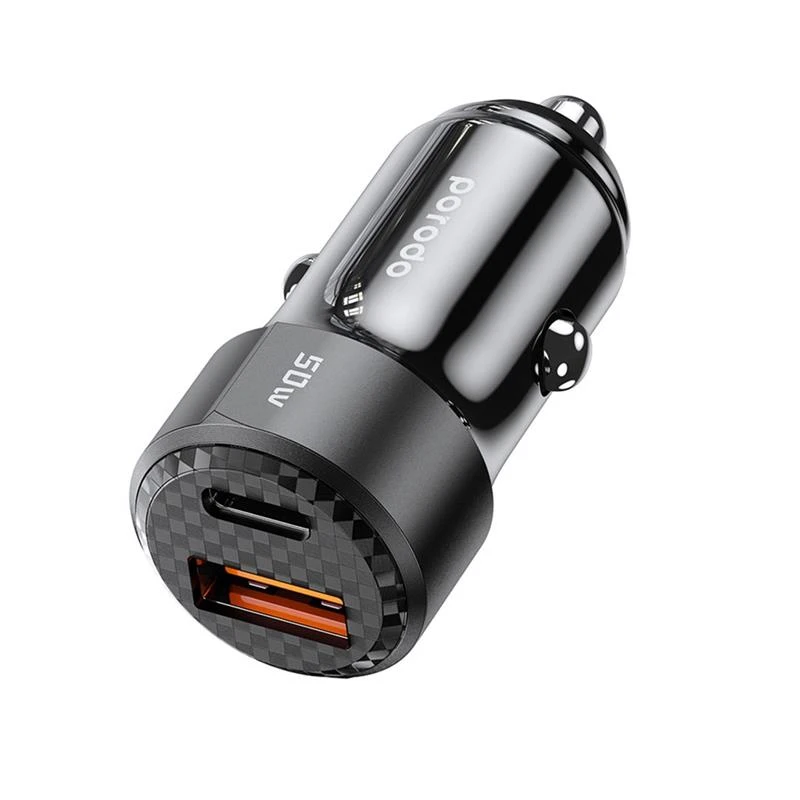 شارژر فندکی 50وات برند پرودو Porodo مدل PD-CC50WL